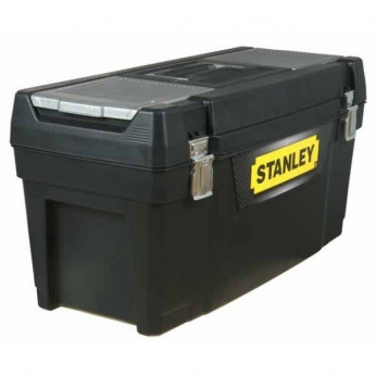 Ящик инструментальный "STANLEY", 400 x 209 x 183 мм (16"), пластмассовый, с металллическими замками. (1-94-857)