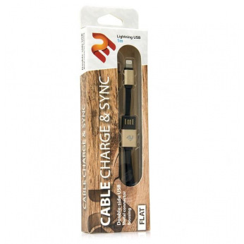 Кабель 2E USB 2.0- Lightning Dual Metal, Gold 1м (2E-CCTI13M-1G)