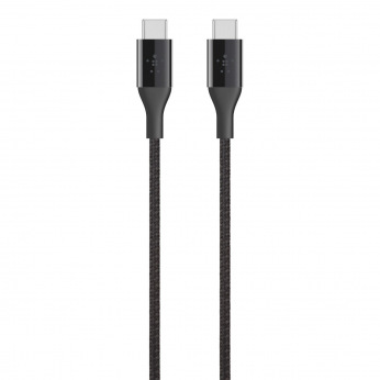 Кабель BELKIN MIXIT DuraTek USB-C to USB-C (1.2) (F2CU050bt04-BLK)