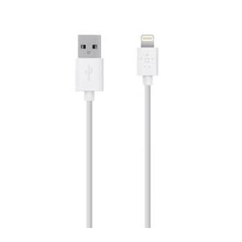 Кабель BELKIN USB 2.0 Lightning charge/sync cable 1.2м, White (F8J023bt04-WHT)