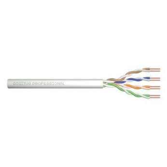 Кабель DIGITUS CAT 5e U-UTP, 305m, AWG 24/1, CCA, PVC, сірий (ACU-4511-305)