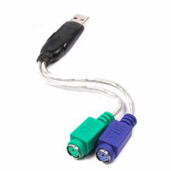 Кабель-переходник Viewcon USB- 2хPS/2, блистер (VE 247)