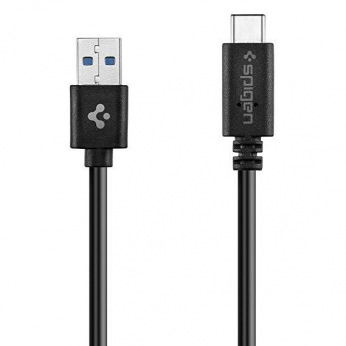 Кабель Spigen Essential C10C1 USB-C to USB 2.0 (000CB20370)