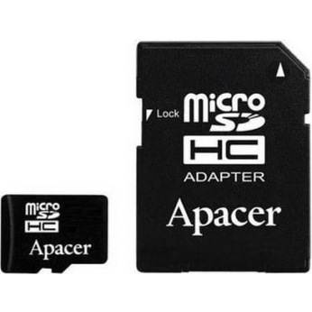 Карта пам’яті Apacer 32GB microSDHC C10 UHS-I + SD (AP32GMCSH10U1-R)