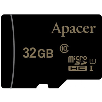 Карта памяти Apacer 32GB microSDHC C10 UHS-I (AP32GMCSH10U1-RA)