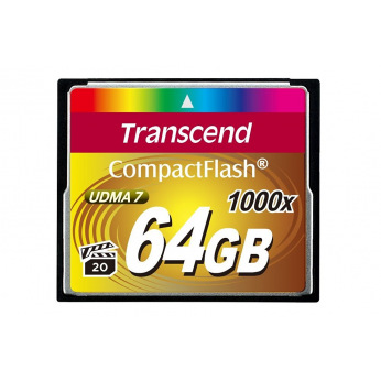 Карта памяти Transcend 64GB CF 1000X (TS64GCF1000)