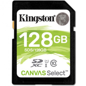 Карта памяти Kingston 128GB SDXC C10 UHS-I R80MB/s () (SDS/128GB)