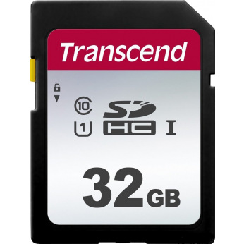 Картка пам’яті Transcend 32GB SDHC C10 UHS-I  R95/W45MB/s (TS32GSDC300S)