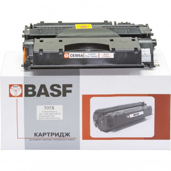 Картридж для HP LaserJet P2050 BASF 05A  Black BASF-KT-CE505A