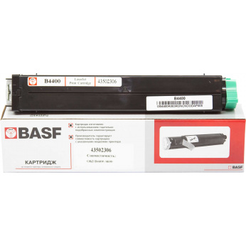 Картридж BASF замена OKI 43502306 Black (BASF-KT-43502306)