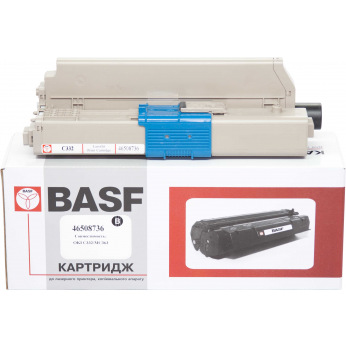 Картридж для OKI MC363 BASF 46 508 736  Black BASF-KT-46508736