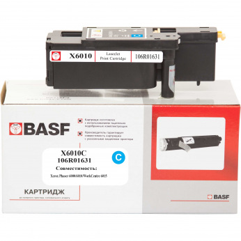 Картридж для Xerox Phaser 6000 BASF 106R01631  Cyan BASF-KT-X6010C