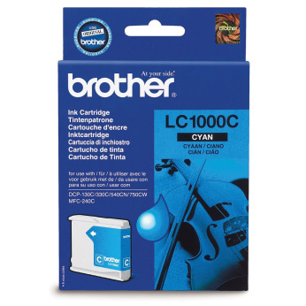 Картридж для Brother MFC-5860CN Brother LC1000C  Cyan LC1000C