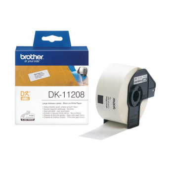 Картридж Brother спеціалізованний принтер QL-1060N/QL-570QL-800 (Великі адресні наклейки) (DK11208)