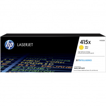 Картридж для HP Color LJ Enterprise M480 HP 415X  Yellow W2032X