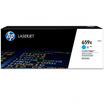 Картридж для HP Color LaserJet Enterprise M776dn HP 659X  Cyan W2011X