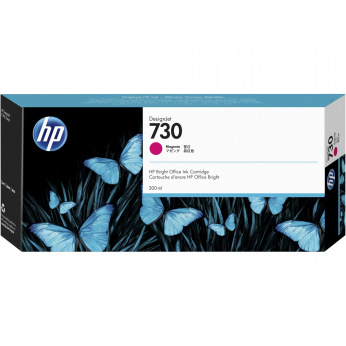 Картридж HP 730 300-ml Magenta Ink Cartridge (P2V69A)