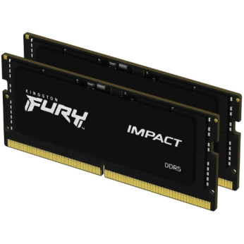 модуль пам’яті 32GB DDR5 6000MHz sodimm Impact (2x 16) KF560S38IBK2-32 (KF560S38IBK2-32)