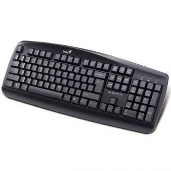 Клавиатура Genius RS KB-110X, PS/2 Black (31300711107)