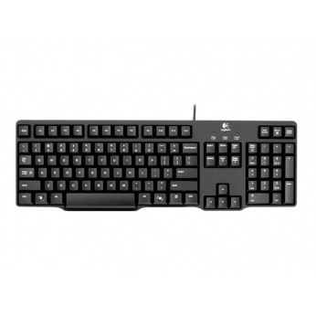 Клавиатура Logitech K100, PS/2, Black (920-003200) Ru
