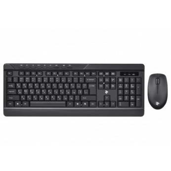 Комплект безпроводной клавиатура и мышка 2E MK410 WL BLACK (2E-MK410MWB)