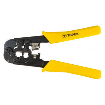 Клещи Topex для обжима телефонных наконечников 6Р, 8Р Topex (32D408)