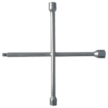 Ключ-хрест балонний, 17х19х21 мм, під квадрат 1/2", товщина 14 мм, СИБРТЕХ (MIRI14258)