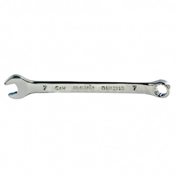 Ключ комбінований 7 мм, CrV,полірований хром,  MTX (MIRI151519)