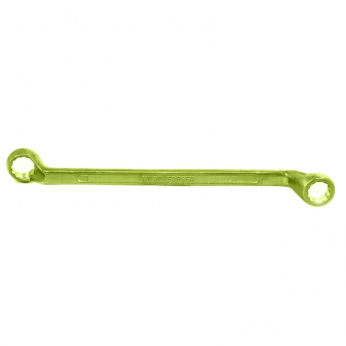 Ключ накидний, 14х15 мм, жовтий цинк,  СИБРТЕХ (MIRI14624)