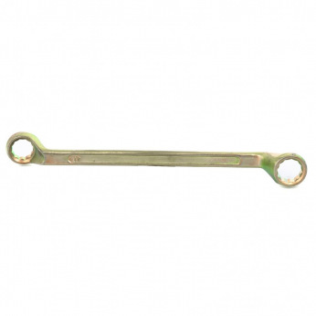 Ключ накидний, 17х19 мм, жовтий цинк,  СИБРТЕХ (MIRI14626)