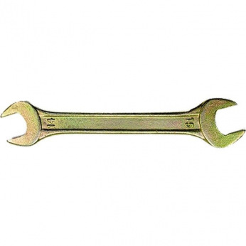 Ключ ріжковий 8 х 9 мм, жовтий цинк,  СИБРТЕХ (MIRI14302)