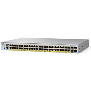 Коммутатор Cisco Catalyst 2960L 48 port GigE with PoE, 4 x 1G SFP, LAN Lite (WS-C2960L-48PS-LL)