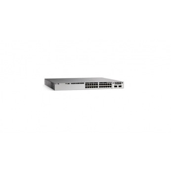 Коммутатор Cisco Catalyst 9300 24-port PoE+, Network Essentials (C9300-24P-E)