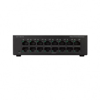 Коммутатор Cisco SB SG110-16 16-Port Gigabit Swith (SG110-16-EU)