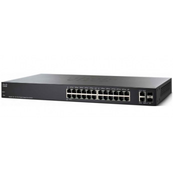 Комутатор Cisco SB SG220-26P 26-Port Gigabit PoE Smart Plus Switch (SG220-26P-K9-EU)