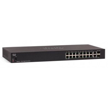 Комутатор Cisco SB SG250-18 18-Port Gigabit Smart Switch (SG250-18-K9-EU)