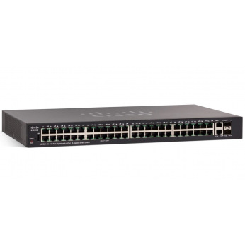 Коммутатор Cisco SG250X-48P Gigabit PoE with 4-Port 10-Gigabit Smart Switch (SG250X-48P-K9-EU)