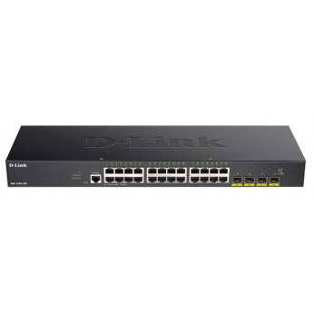 Коммутатор D-Link DGS-1250-28X 24x1GE, 4xSFP+, Smart (DGS-1250-28X)