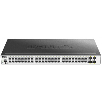 Коммутатор D-Link DGS-3000-52L 48xGE, 4xSFP, 1xCons RJ45, L2 (DGS-3000-52L)