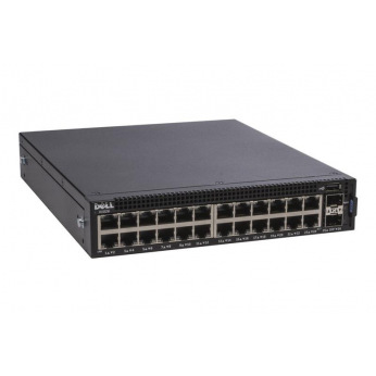 Комутатор Dell Networking X1026 Smart Web Managed Switch 24x 1GbE and 2x 1GbE SFP ports (210-AEIM)