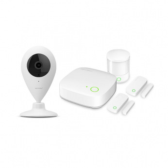 Комплект для умного дома Orvibo Security Kit - контроллер (VS10ZW), 1 датчик движения (SN10ZW), 2 датчика открытия дверей / окна (SM10ZW), 1 камера
