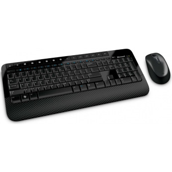 Комплект клавиатура и мышка Microsoft Wireless Desktop 2000 Black Ru (M7J-00012)