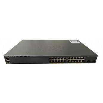 Комутатор Cisco Catalyst 2960-X 24 GigE, 2 x 1G SFP, LAN Lite (WS-C2960X-24TS-LL)