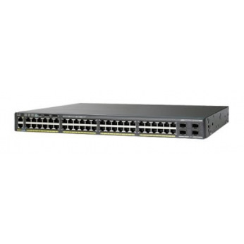 Коммутатор Cisco Catalyst 2960-X 48 GigE PoE 740W 4 x 1G SFP LAN Base (WS-C2960X-48FPS-L)