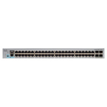 Коммутатор Cisco Catalyst 2960L 48 port GigE, 4 x 1G SFP, LAN Lite (WS-C2960L-48TS-LL)