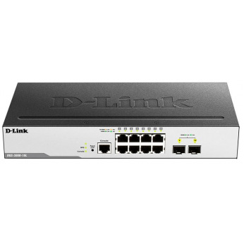 Коммутатор D-Link DGS-3000-10L 8x1GE, 2xSFP 1G L2 (DGS-3000-10L)