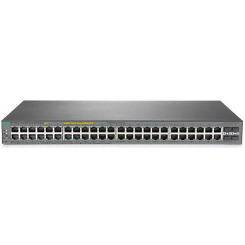 Коммутатор HPE 1820-48G-PoE+ Smart Switch, 24xGE, 24xGE PoE+ 370W, 4xGE SFP ports, L2, LT Warranty (J9984A)