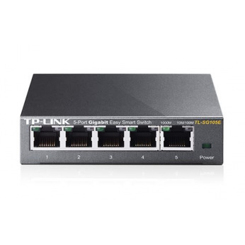 Коммутатор TP-LINK TL-SG105E 5x1GE, EasySmart (TL-SG105E)