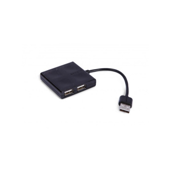 Концентратор Belkin Travel Hub USB 2.0 4 порта, пассивный без БП, white (F4U021bt)