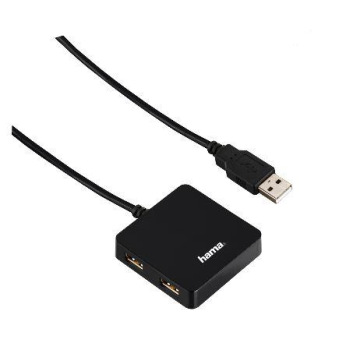 USB-Концентратор HAMA 4 порта, USB 2.0 (12131)